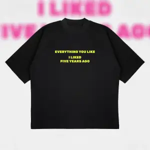 Everything You Like Oversize Unisex Pamuklu Nefes Alan Kalın Kumaşlı