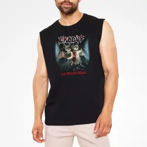 Exodus Siyah Kolsuz Tişört T-shirt