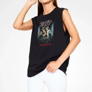 Exodus Siyah Kolsuz Tişört T-shirt