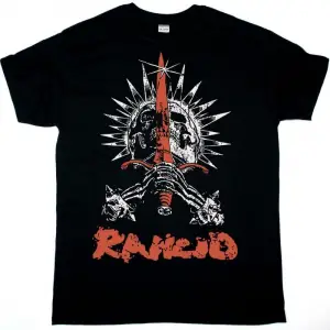 EXPLOITED REAL PUNK ROCK TOUR 2022 NEW BLACK T-SHIRT ÖN BASKILI