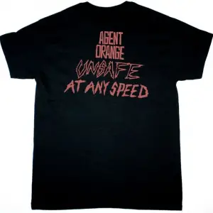 EXPLOITED SEX VIOLENCE NEW WHITE T-SHIRT ÖN VE ARAKA BASKILI