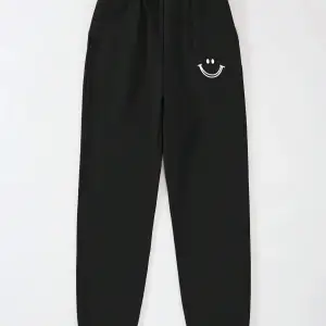 Expression Print Elastic Waist Thermal Lined 4 Mevsim Eşofman