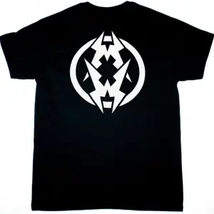 EXTREME II PORNOGRAFFITTY 1990 NEW BLACK T-SHIRT ÖN VE ARAKA BASKILI