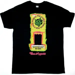 FAITH NO MORE CLASSIC LOGO V2 NEW WHITE T-SHIRT ÖN VE ARAKA BASKILI
