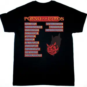 FAITH NO MORE CLASSIC LOGO V2 NEW WHITE T-SHIRT ÖN VE ARAKA BASKILI