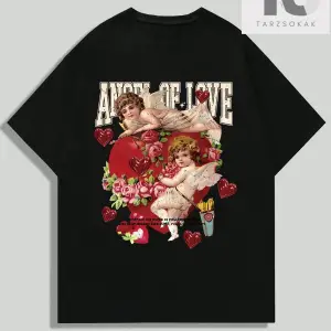 Fever City Erkek Mektup Grafikli Tişört