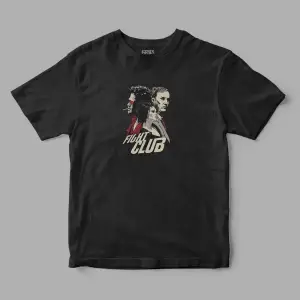 Fight Club Baskılı Tişört