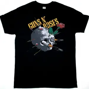 FISHBONE SHIRT NEW BLACK T-SHIRT ÖN VE ARAKA BASKILI
