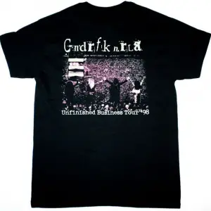 FIVE FINGER DEATH PUNCH F8 NEW BLACK T-SHIRT ÖN VE ARAKA BASKILI