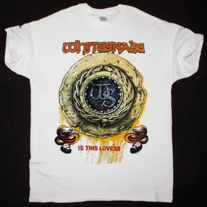 FLEETWOOD MAC BEHIND THE MASK TOUR NEW WHITE T-SHIRT ÖN VE ARAKA BASKILI