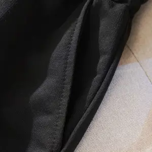 Floral Print Drawstring Waist Şort