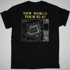 FOREIGNER 1977 NEW WHITE T-SHIRT ÖN VE ARAKA BASKILI