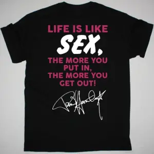 FRANK ZAPPA THEM OR US 84 NEW WHITE T-SHIRT ÖN VE ARAKA BASKILI