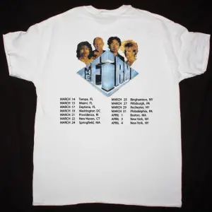 FRANK ZAPPA THEM OR US JUMBO PRINT NEW WHITE T-SHIRT ÖN VE ARAKA BASKILI
