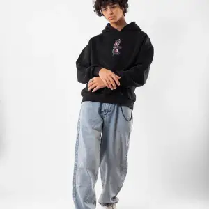 Free Gangster Baskılı Oversize Unisex Beyaz