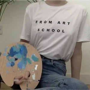 From Art School - T-shirt Beyaz