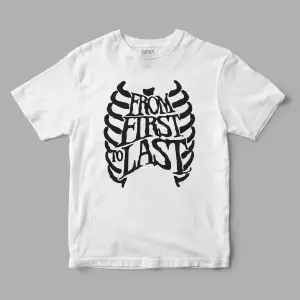 From First To Last Baskılı Tişört