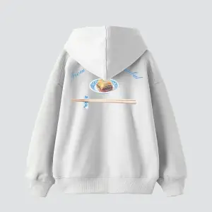 From Tokyo To Istanbul Baskılı Oversize Unisex Beyaz