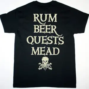 GBH MIDNIGHT MADNESS AND BEYOND NEW BLACK T SHIRT ÖN VE ARAKA BASKILI