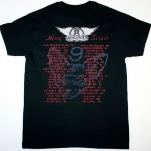 GENESIS 1978 WORLD TOUR NEW BLACK T-SHIRT ÖN VE ARAKA BASKILI