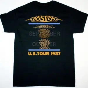 GENESIS A TRICK OF THE TAIL NEW BLACK T-SHIRT ÖN VE ARAKA BASKILI