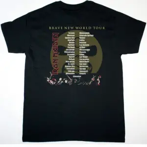 GENESIS THE LAMB LIES DOWN ON BROADWAY 1974 NEW WHITE T-SHIRT ÖN VE ARAKA BASKILI