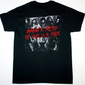 GHOST MELIORA NEW BLACK T-SHIRT ÖN VE ARAKA BASKILI