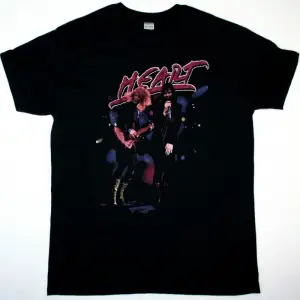 GHOST POPE NEW BLACK T-SHIRT ÖN VE ARAKA BASKILI