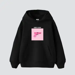 Girl Gang Baskılı Oversize Unisex Beyaz