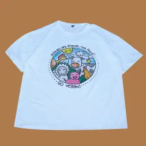 Go Vegan / Oversize Rtişört