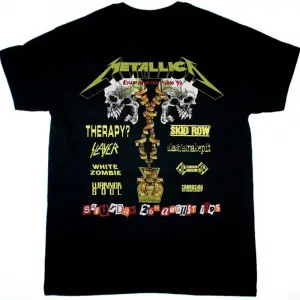GODFLESH GODFLESH NEW BLACK T SHIRT ÖN VE ARAKA BASKILI