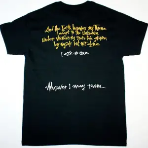 GODSMACK THE ORACLE NEW BLACK T-SHIRT ÖN VE ARAKA BASKILI