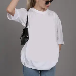 Göğüs Beach Baskılı Oversize Erkek T-Shirt