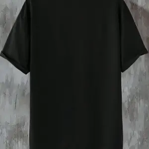 Göğüs Beach Baskılı Oversize Erkek T-Shirt