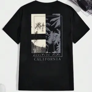 Göğüs Ve Sırt Baskılı Oversize Unisex T-Shirt