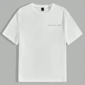 Göğüs Ve Sırt Baskılı Oversize Unisex T-Shirt