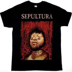 GOJIRA FORTITUDE HEART NEW BLACK T SHIRT ÖN VE ARAKA BASKILI