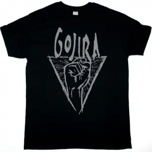 GOJIRA LIGHTNING STRIKE NEW BLACK T SHIRT ÖN BASKILI