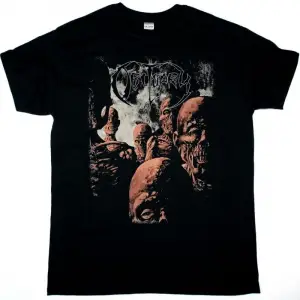 GOJIRA MASK NEW BLACK T SHIRT ÖN VE ARAKA BASKILI