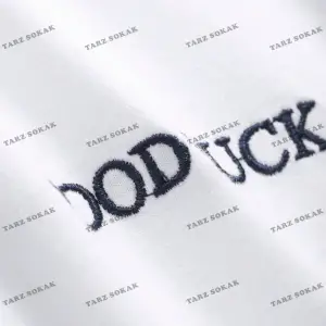 Good Lucky Baskılı Oversize Kalıp Unisex T-shirt