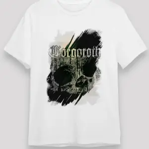 Gorgoroth Baskılı Unisex Beyaz Tişört