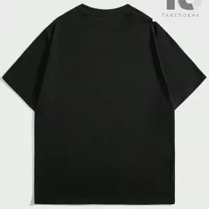 Goth Erkek Figürlü ve Harfli Grafik Tişört