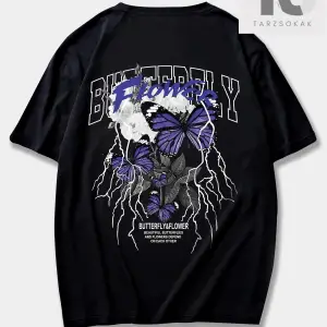 Goth Erkek Pamuk Kafatası Baskılı Tişört