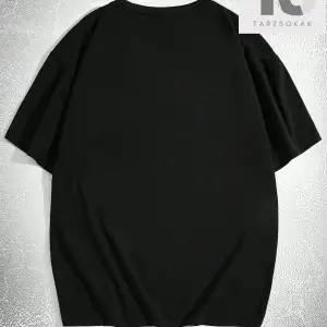 Goth Erkek Pamuk Mektup ve Kafatası Baskılı Tişört