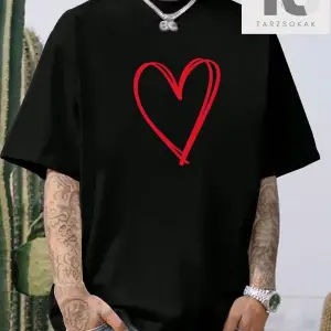 Goth Erkek Sloganlı ve İskelet Baskılı Tişört