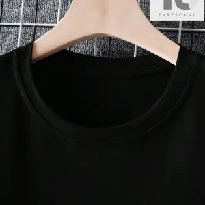 Goth Erkek Sloganlı ve İskelet Baskılı Tişört