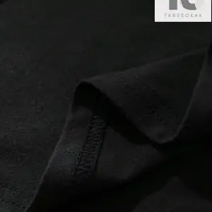 Goth Erkekler Çapraz Harf Grafikli Tişört