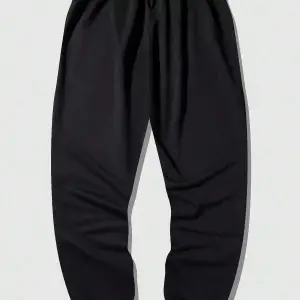 Goth Guys Slogan & Skull & Spider Graphic Drawstring Waist Eşofman Altı