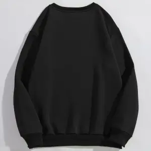 Goth Skull & Letter Graphic Thermal Lined Sweatshirt