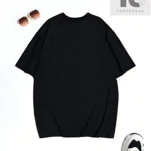 Goth Sloganı Kafatası Grafikli Damla Omuzlu Tişört